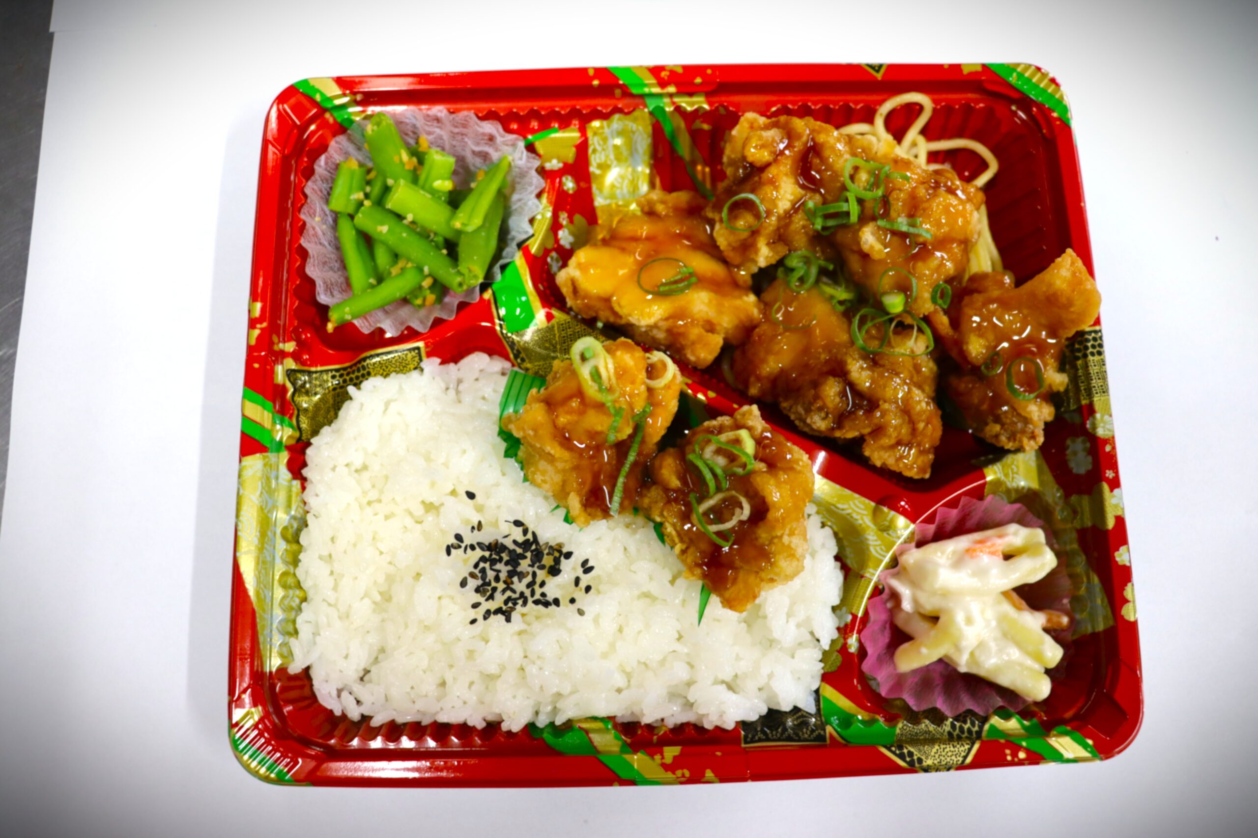 特盛鶏の甘酢あんかけ弁当